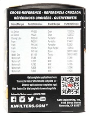 Scion tC Oil Filter - K&N Engineering - Performance Gold - `03-`09